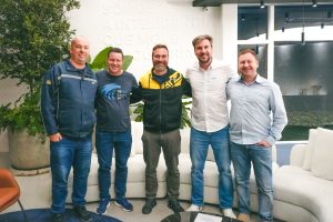 Parceria: Canisio Vogel, Carlos Pichler, Anderson Dick, Junior Sulzbach e Anderson Rambo